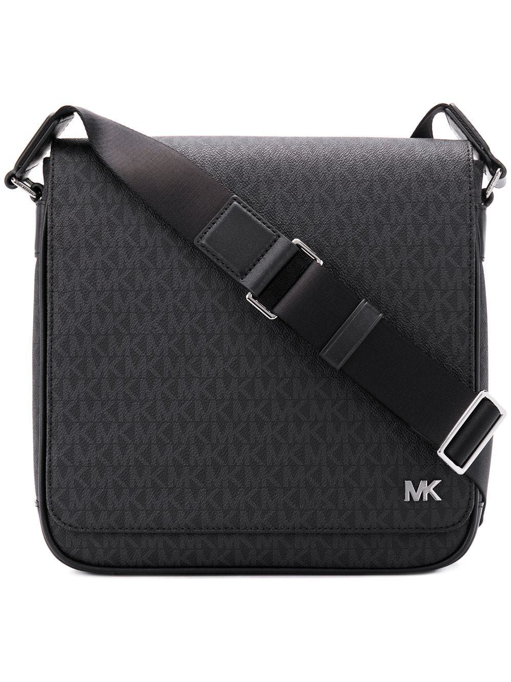NWT Michael Kors Mens COOPER Logo Camera Crossbody Bag BROWN BLACK MK  Signature  eBay